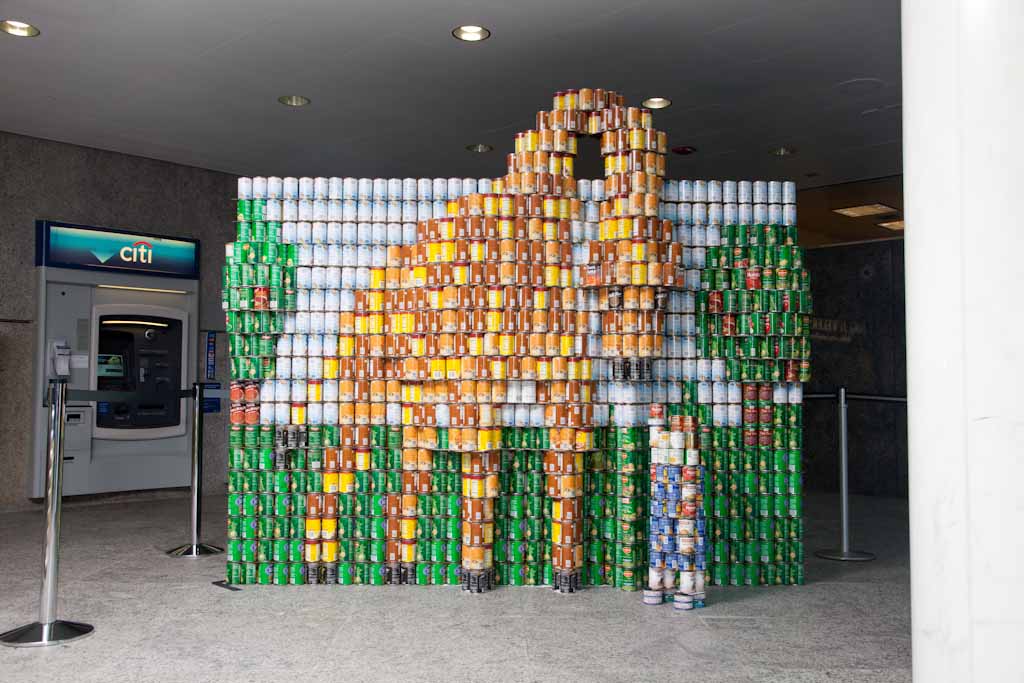 Sticking Your Neck Out to Fight Hunger